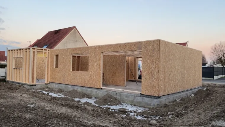 Maison en ossature bois, Valenciennes, Alternative Concept Bois