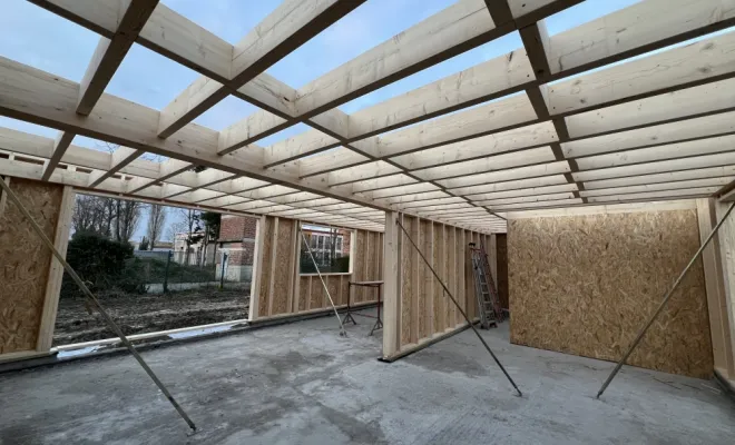 Construction de maison en ossature bois proche de Douai, Valenciennes, Alternative Concept Bois