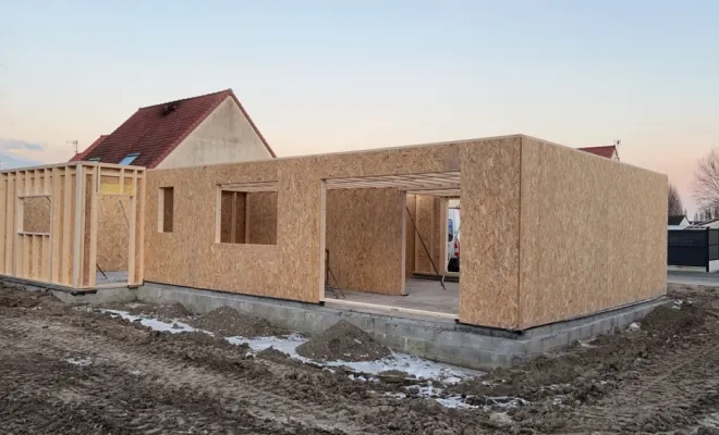 Construction de maison en ossature bois proche de Douai, Valenciennes, Alternative Concept Bois